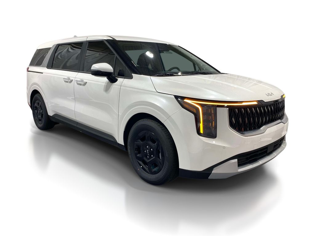 2026 Kia Carnival LXS - Snow White Pearl exterior view 5