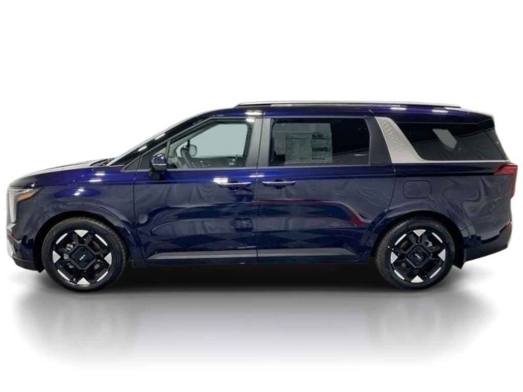 2026 Kia Carnival EX - Deep Chroma Blue exterior view 4