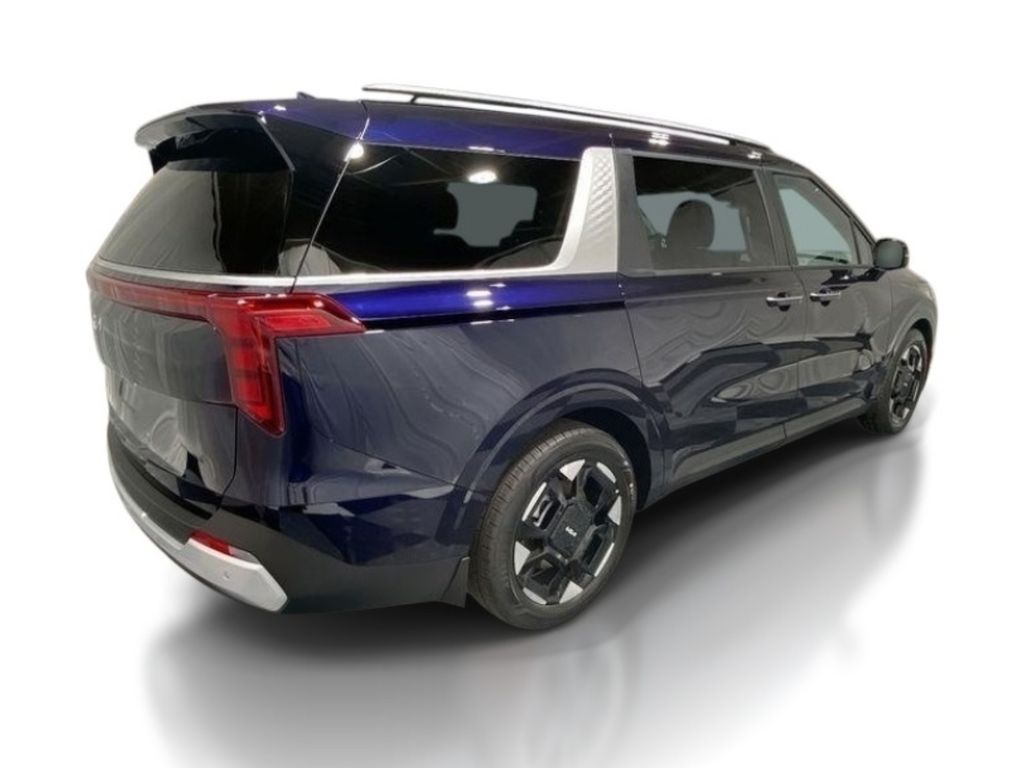 2026 Kia Carnival EX - Deep Chroma Blue exterior view 7