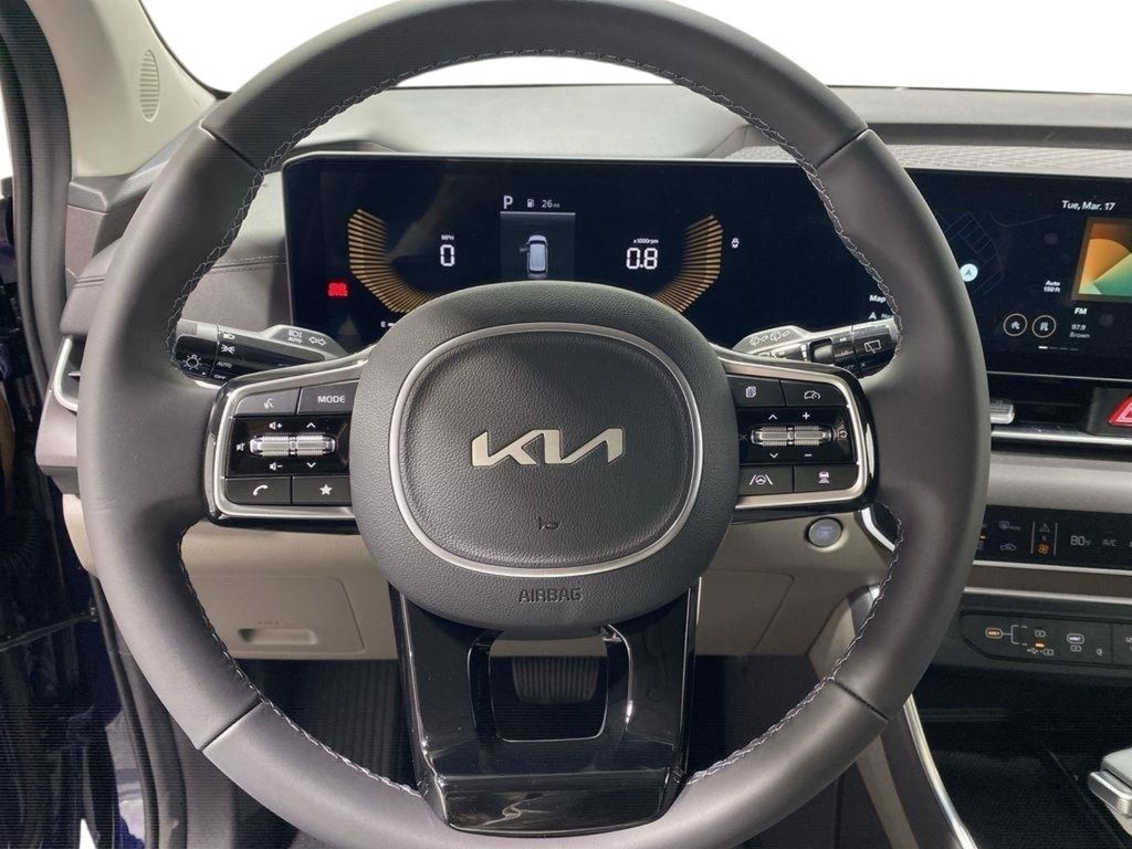 2026 Kia Carnival EX - Deep Chroma Blue exterior view 10
