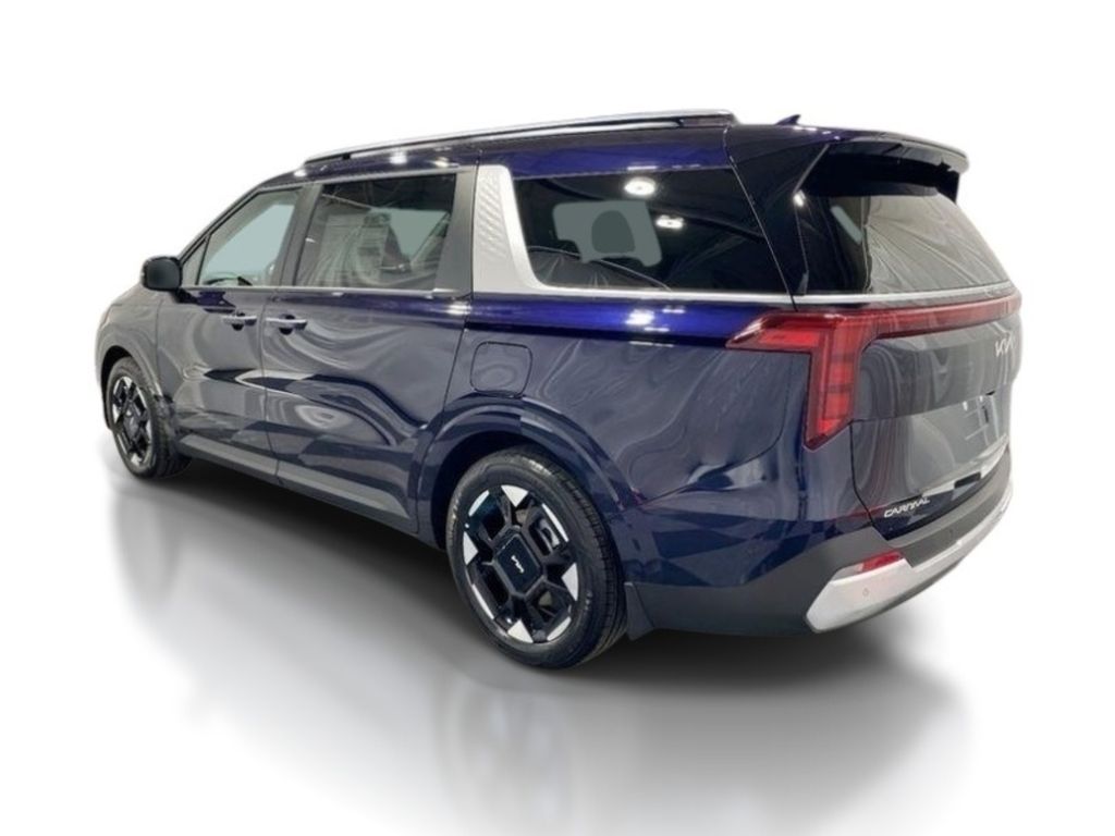 2026 Kia Carnival EX - Deep Chroma Blue exterior view 5