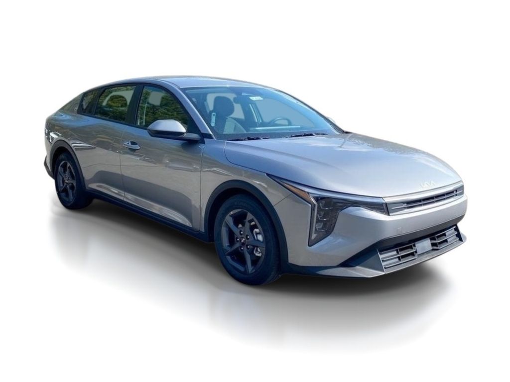 2026 Kia K4 LXS - STEEL GRAY exterior view 2