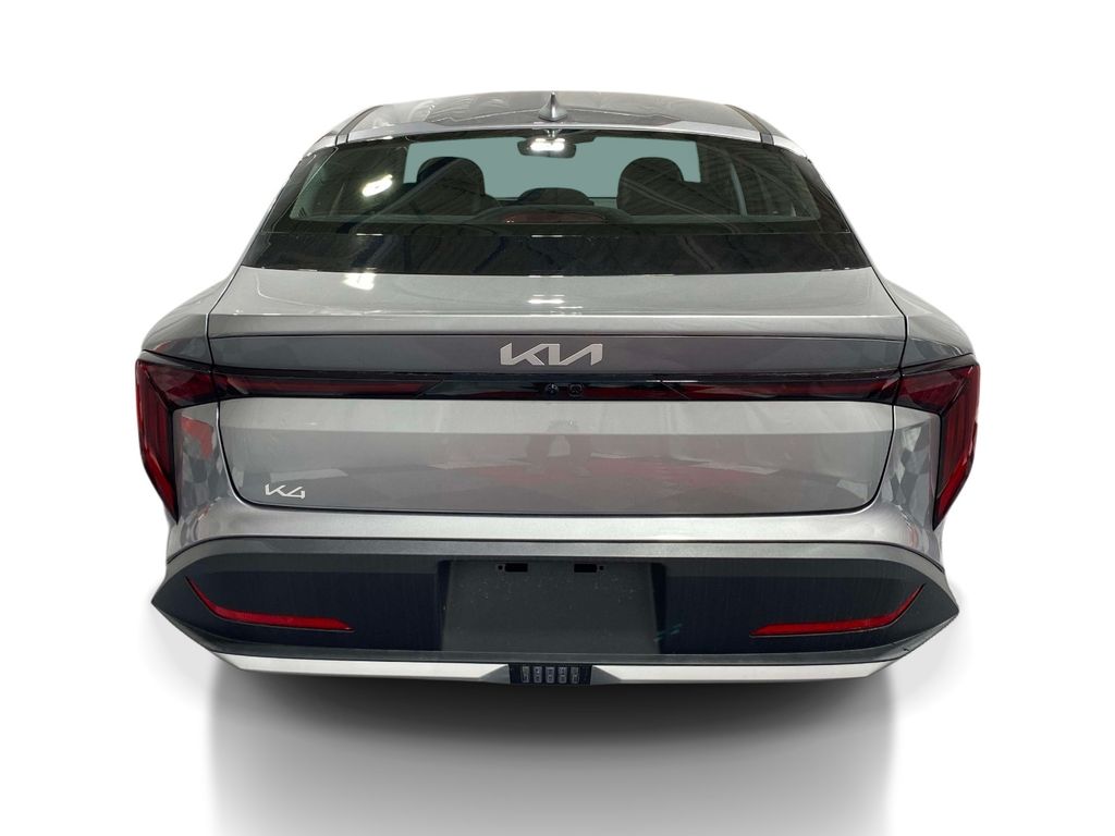 2026 Kia K4 LXS - STEEL GRAY exterior view 3