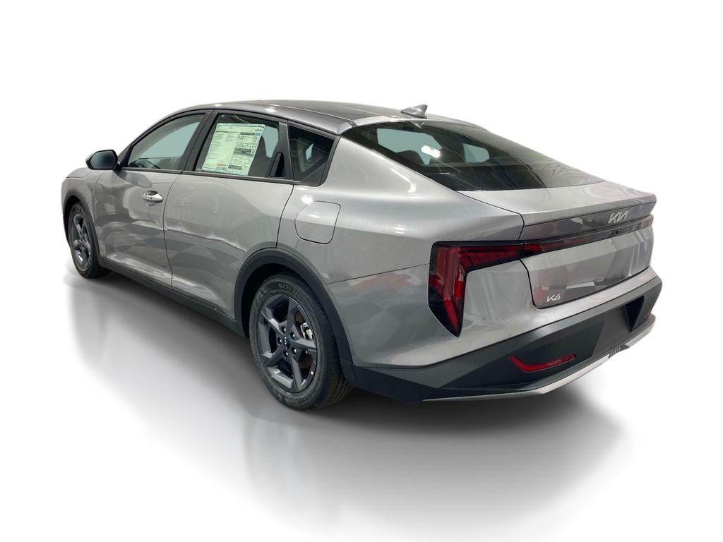 2026 Kia K4 LXS - STEEL GRAY exterior view 2