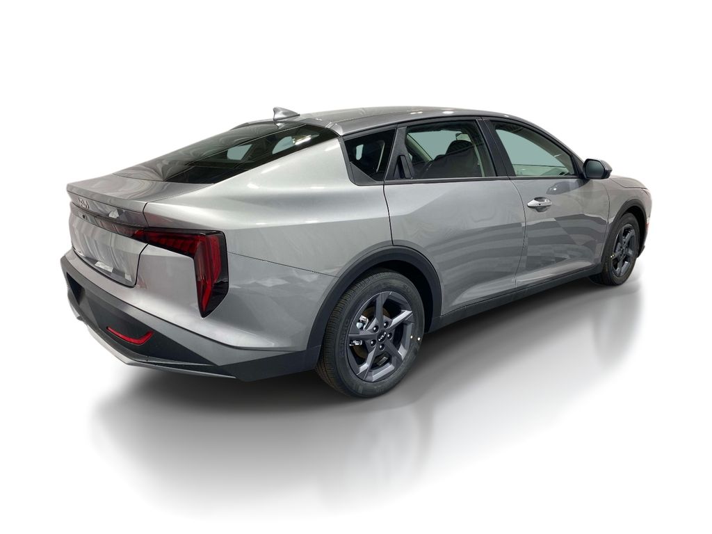 2026 Kia K4 LXS - STEEL GRAY exterior view 4