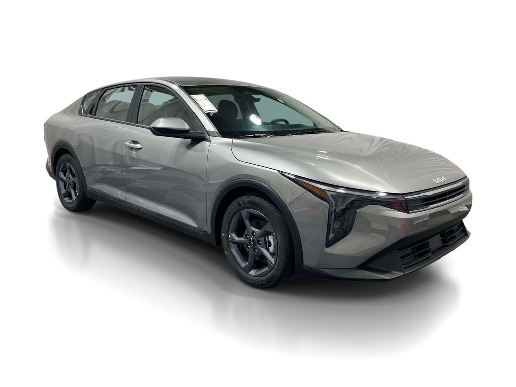2026 Kia K4 LXS - STEEL GRAY exterior view 5