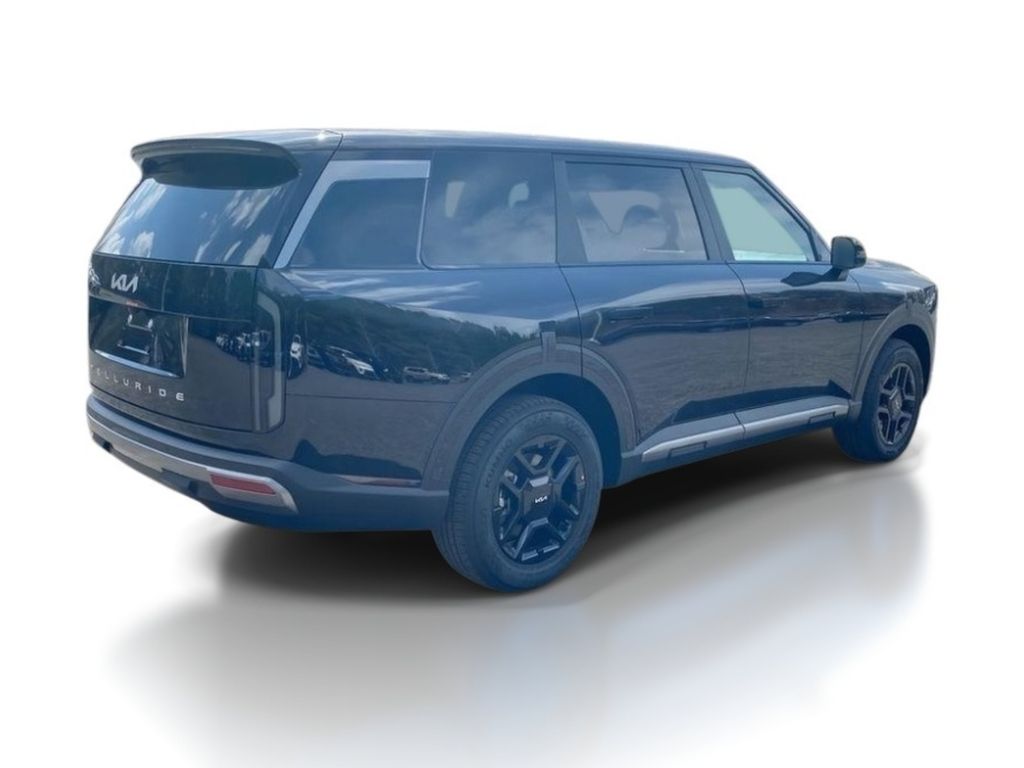 2027 Kia Telluride LX - EBONY BLACK exterior view 7