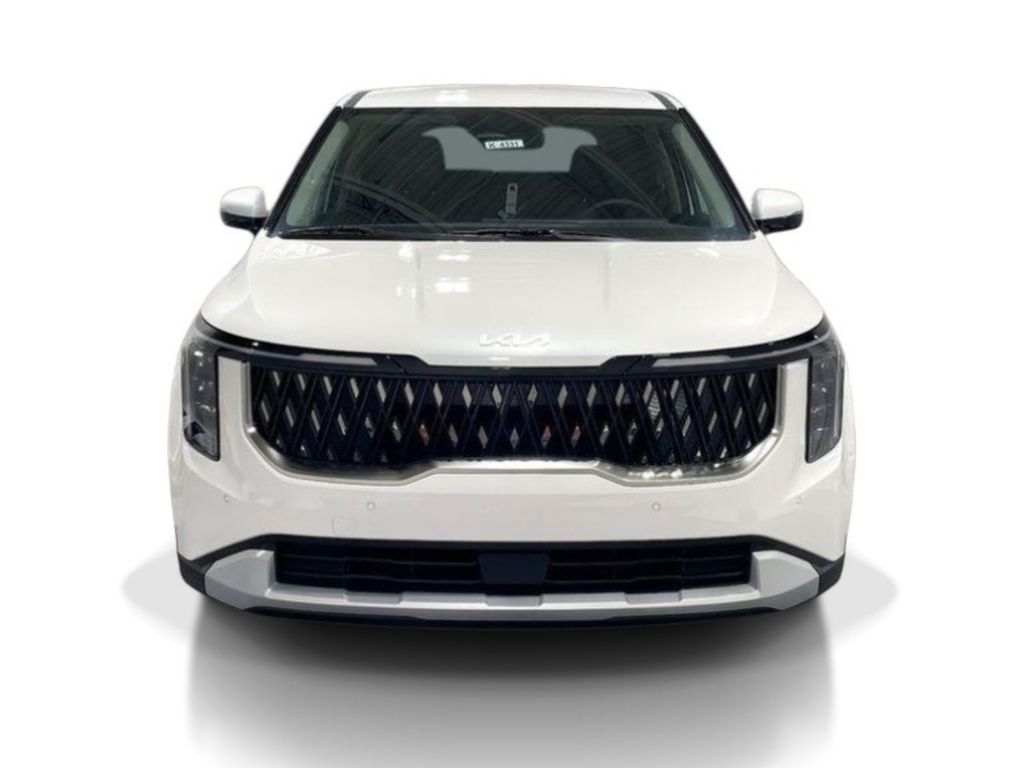 2026 Kia Carnival LXS - Snow White Pearl exterior view 3
