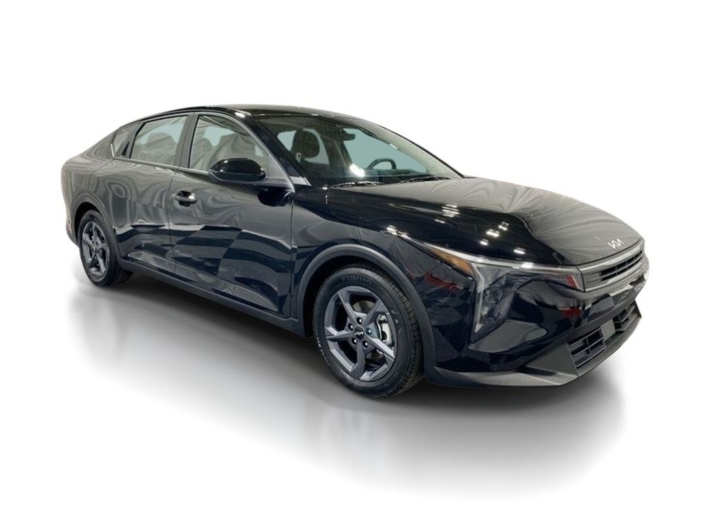 2026 Kia K4 LXS - Aurora Black Pearl exterior view 2