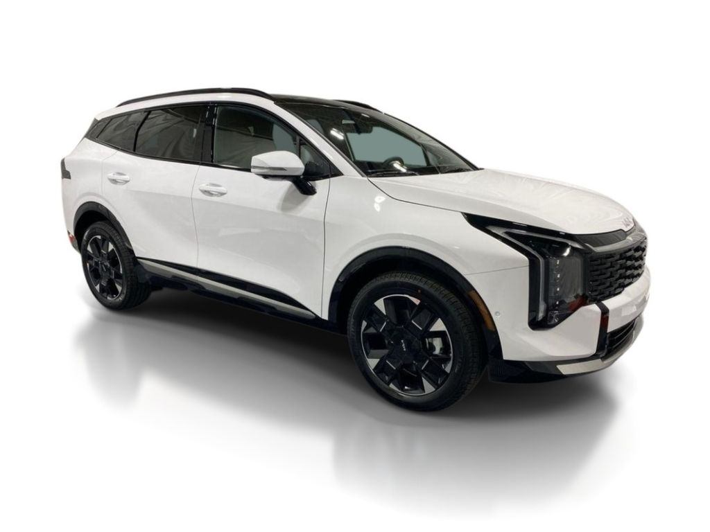 2026 Kia Sportage SX-Prestige - Glacial White Pearl exterior view 2