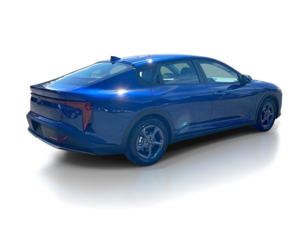 2026 Kia K4 LXS - DEEP SEA BLUE exterior view 7