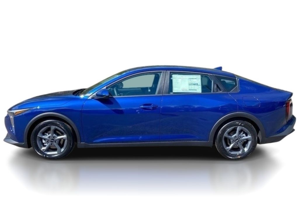 2026 Kia K4 LXS - DEEP SEA BLUE exterior view 4