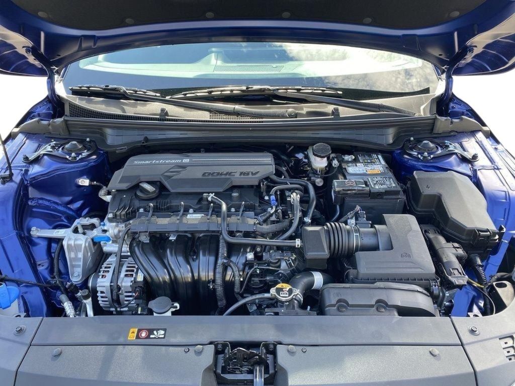 2026 Kia K4 LXS - DEEP SEA BLUE exterior view 17