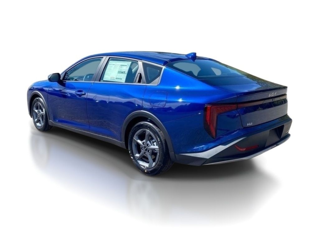 2026 Kia K4 LXS - DEEP SEA BLUE exterior view 5