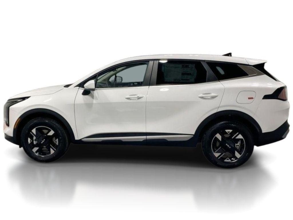 2026 Kia Sportage LX - Glacial White Pearl exterior view 4