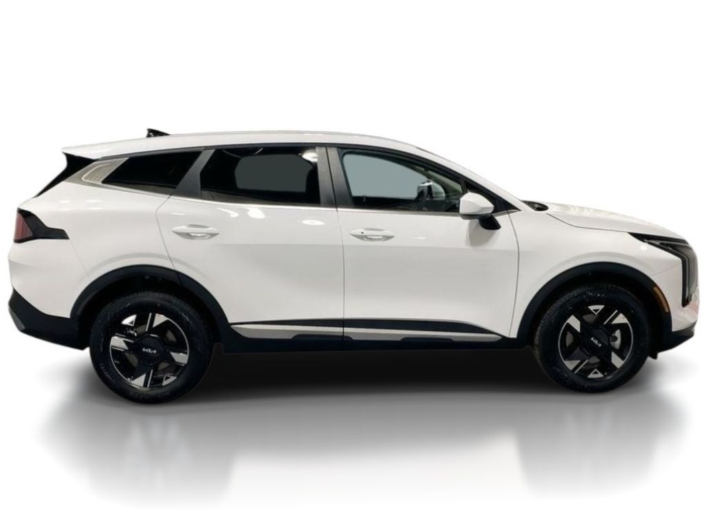 2026 Kia Sportage LX - Glacial White Pearl exterior view 8