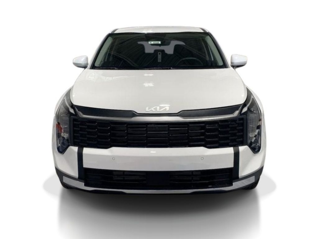 2026 Kia Sportage LX - Glacial White Pearl exterior view 3