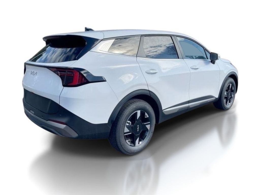 2026 Kia Sportage LX - Glacial White Pearl exterior view 7