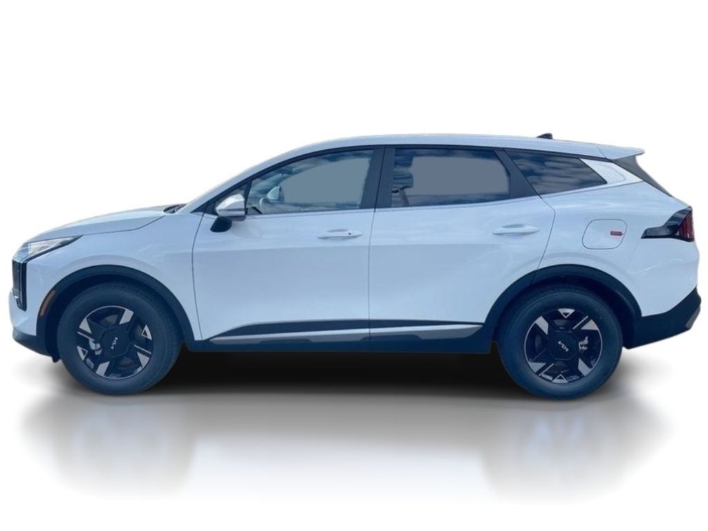 2026 Kia Sportage LX - Glacial White Pearl exterior view 4