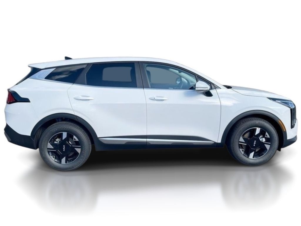 2026 Kia Sportage LX - Glacial White Pearl exterior view 8