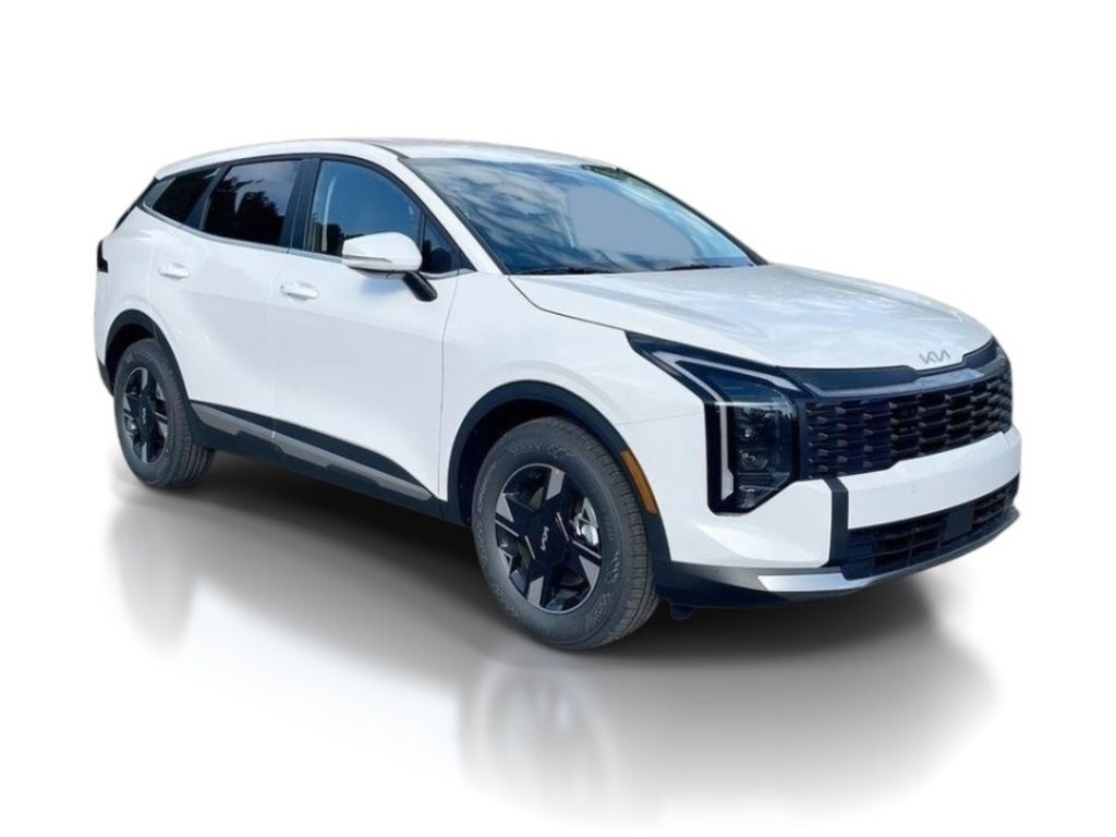 2026 Kia Sportage LX - Glacial White Pearl exterior view 2