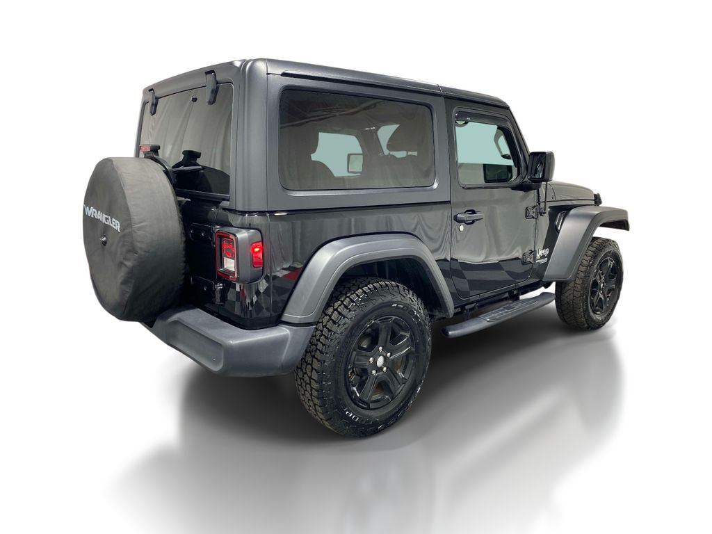 2021 Jeep Wrangler Sport S - BLACK CLEARCOAT exterior view 4