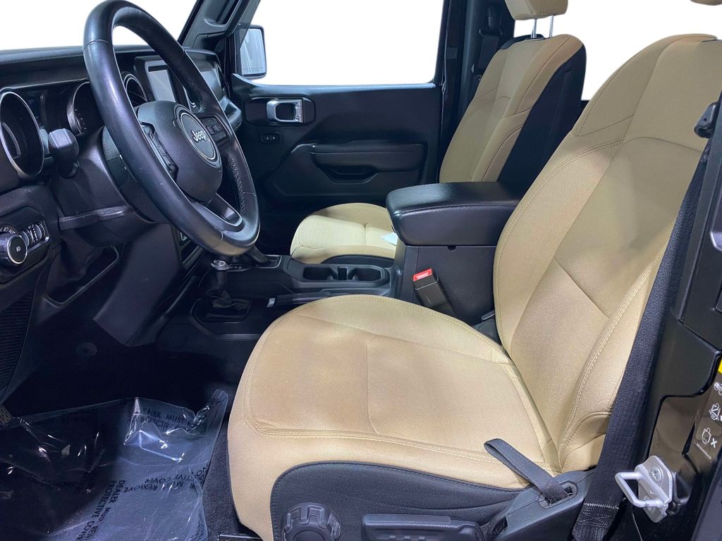 2021 Jeep Wrangler Sport S - BLACK CLEARCOAT exterior view 17