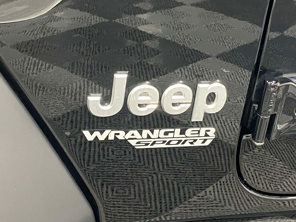 2021 Jeep Wrangler Sport S - BLACK CLEARCOAT exterior view 9