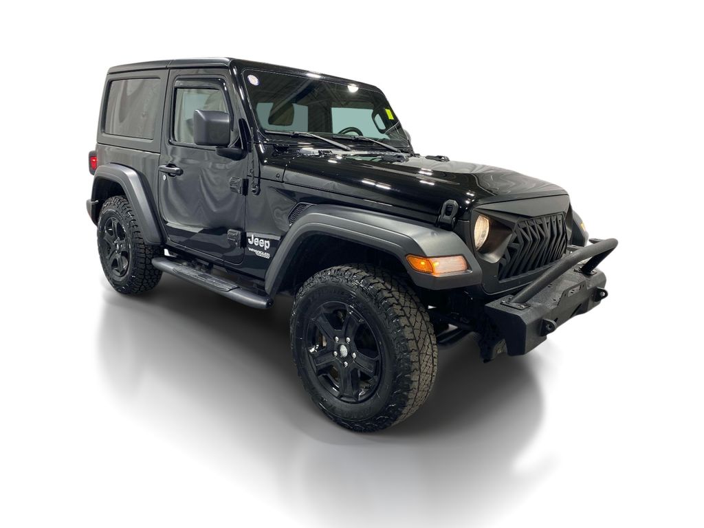 2021 Jeep Wrangler Sport S - BLACK CLEARCOAT exterior view 5