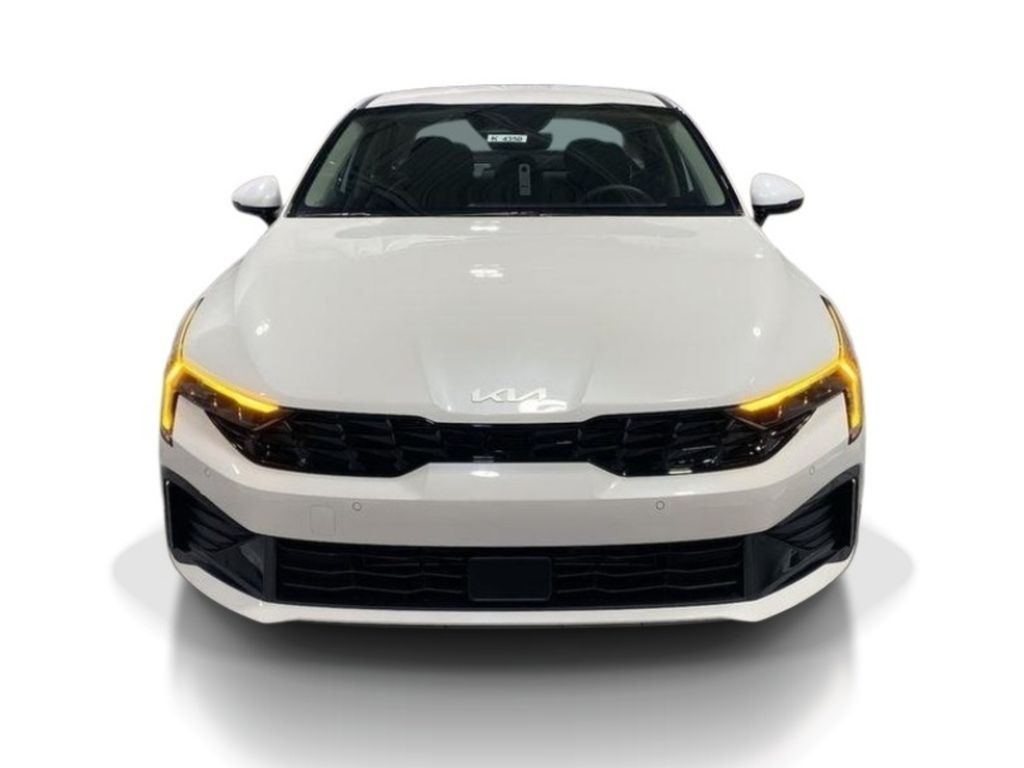 2026 Kia K5 LXS - Snow White Pearl exterior view 3
