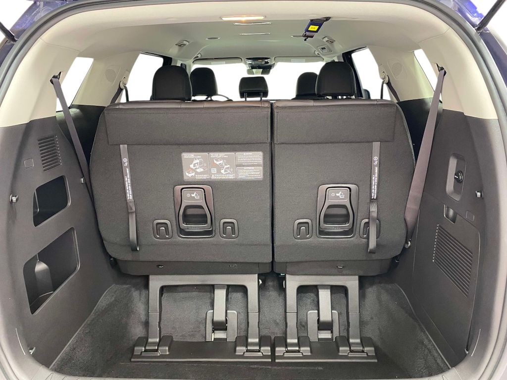 2026 Kia Carnival LXS - Deep Chroma Blue exterior view 8
