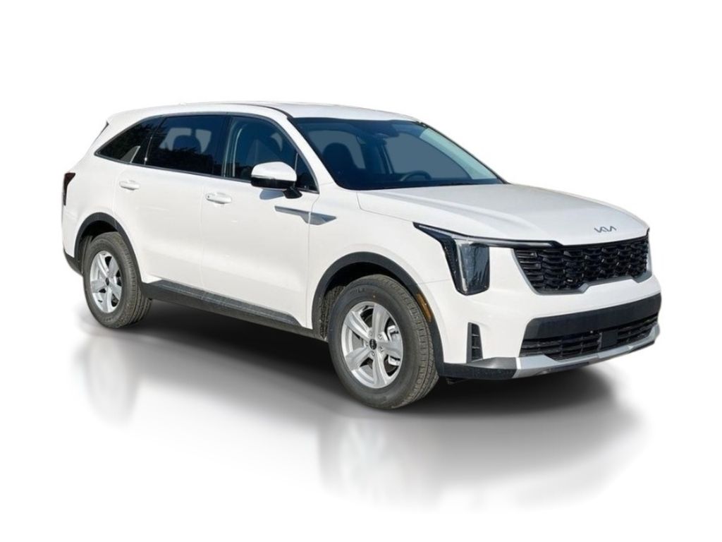 2026 Kia Sorento LX - Glacial White Pearl exterior view 2