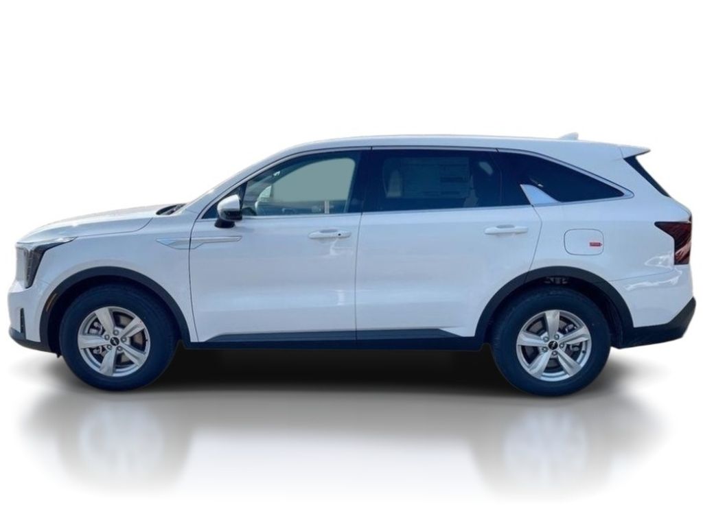 2026 Kia Sorento LX - Glacial White Pearl exterior view 4