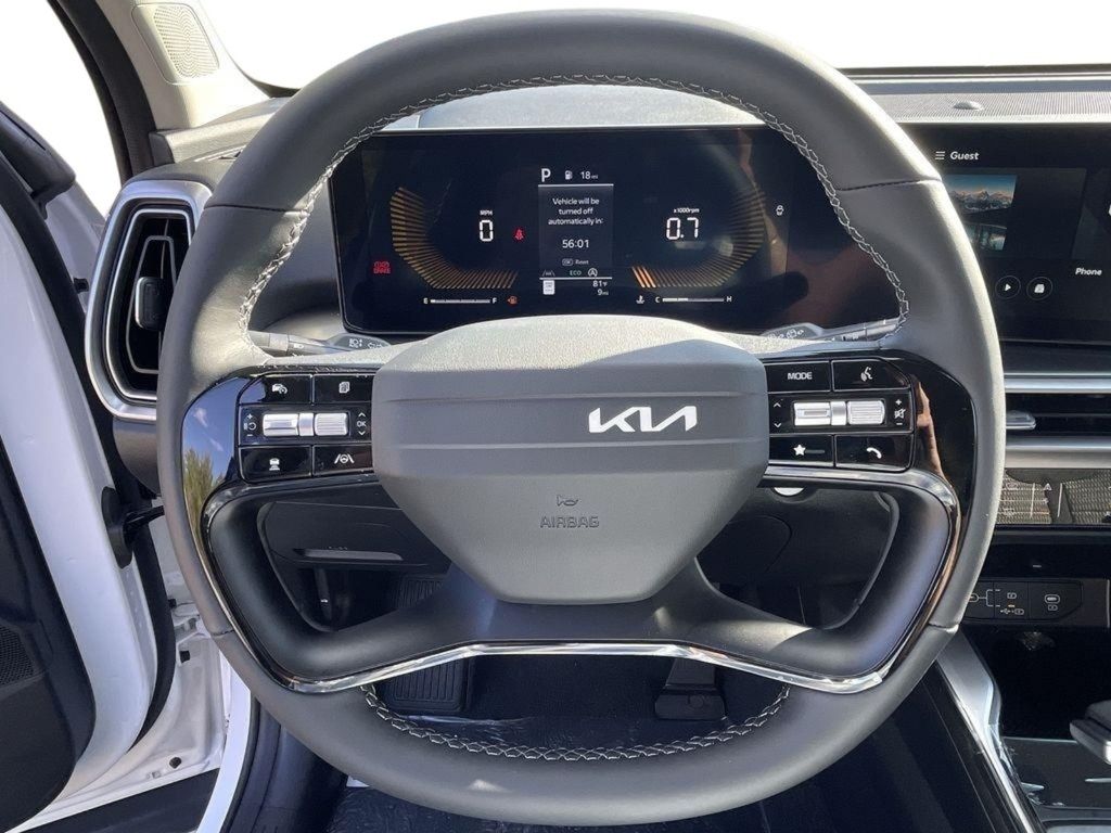 2026 Kia Sorento LX - Glacial White Pearl exterior view 10