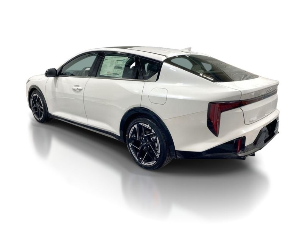 2026 Kia K4 GT-Line - Snow White Pearl exterior view 5