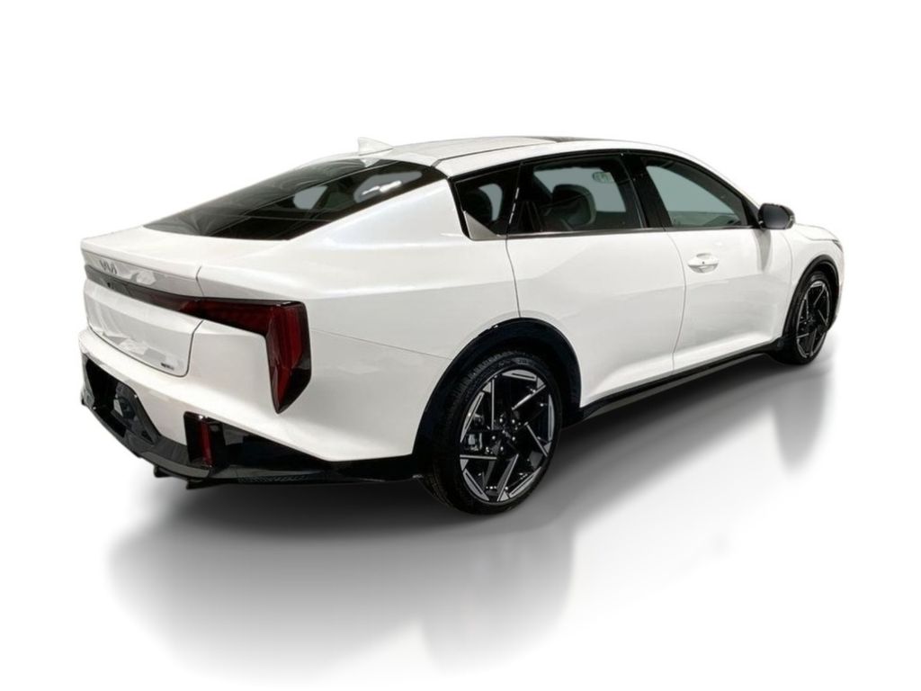 2026 Kia K4 GT-Line - Snow White Pearl exterior view 7