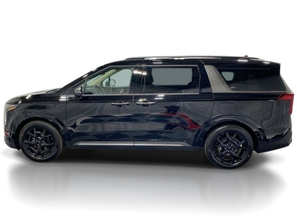 2026 Kia Carnival SX - Aurora Black Pearl exterior view 4