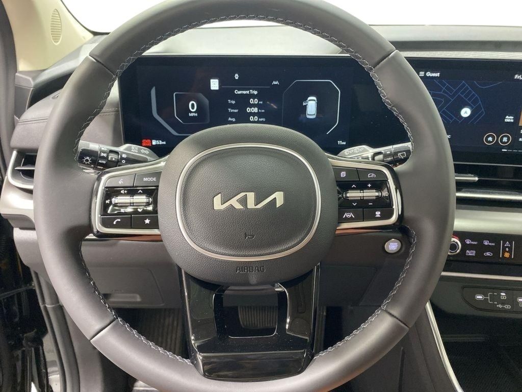 2026 Kia Carnival SX - Aurora Black Pearl exterior view 10