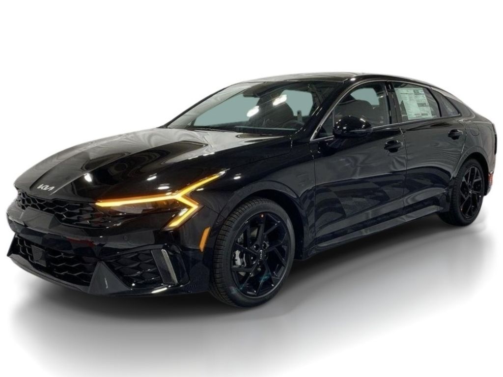 2026 Kia K5 GT-Line - Aurora Black Pearl exterior view 4