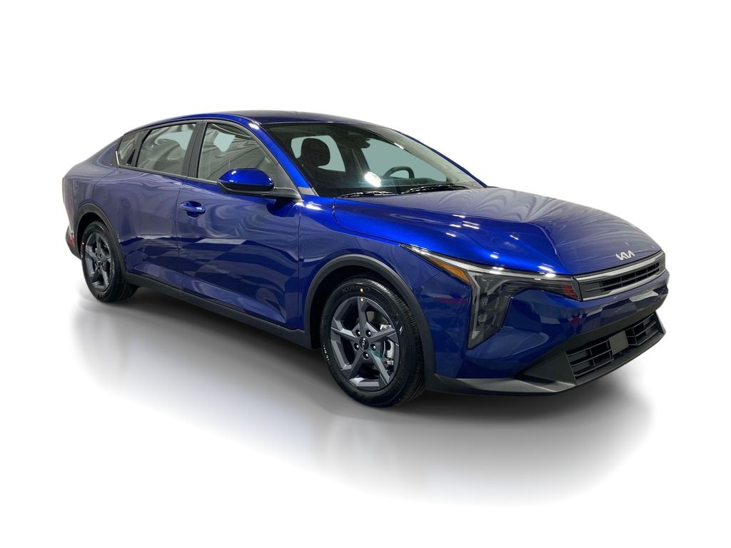 2026 Kia K4 LXS - DEEP SEA BLUE exterior view 7