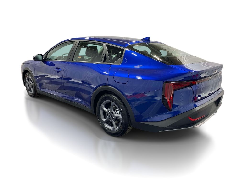 2026 Kia K4 LXS - DEEP SEA BLUE exterior view 3