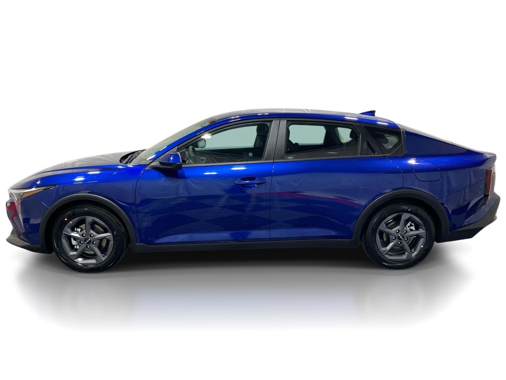 2026 Kia K4 LXS - DEEP SEA BLUE exterior view 2