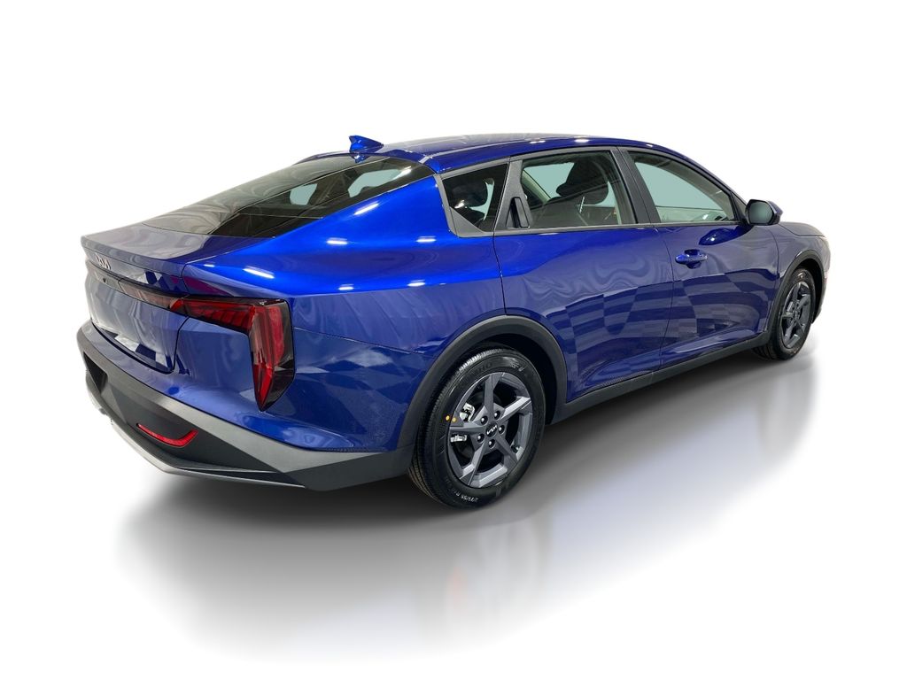 2026 Kia K4 LXS - DEEP SEA BLUE exterior view 5