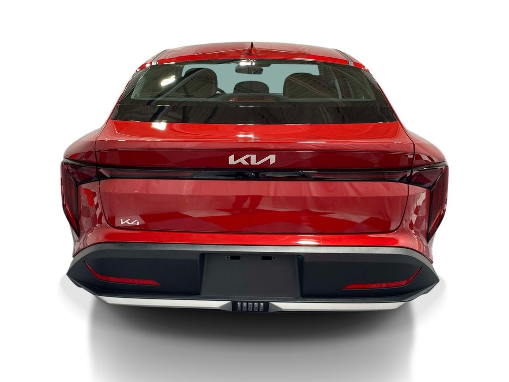 2026 Kia K4 LXS - CURRANT RED exterior view 4