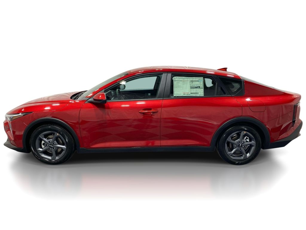 2026 Kia K4 LXS - CURRANT RED exterior view 2