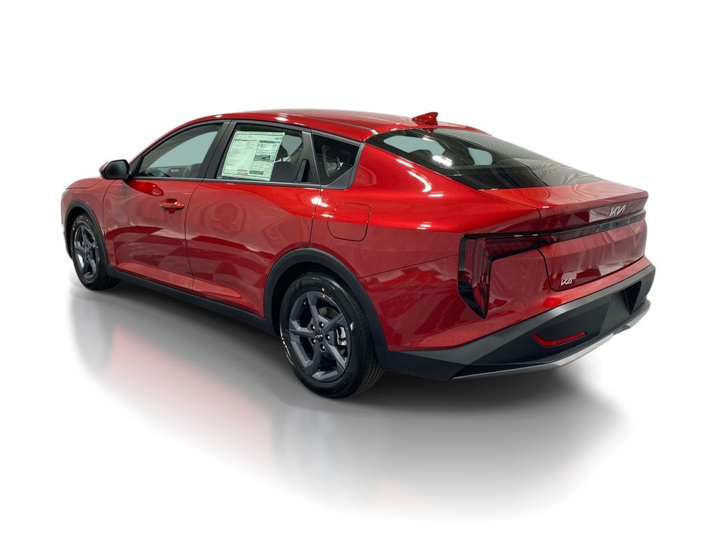 2026 Kia K4 LXS - CURRANT RED exterior view 2