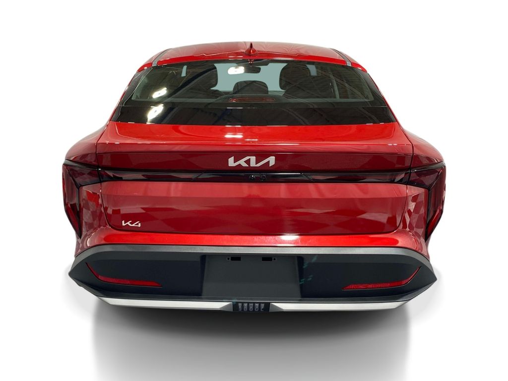 2026 Kia K4 LXS - CURRANT RED exterior view 3