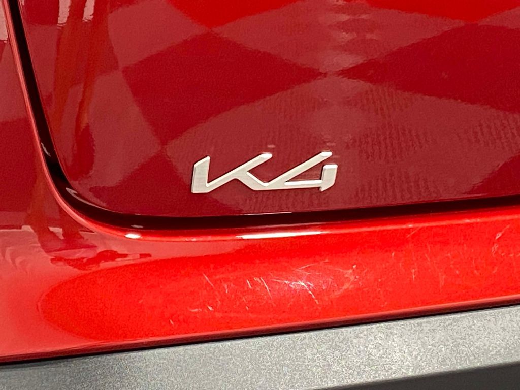 2026 Kia K4 LXS - CURRANT RED exterior view 8