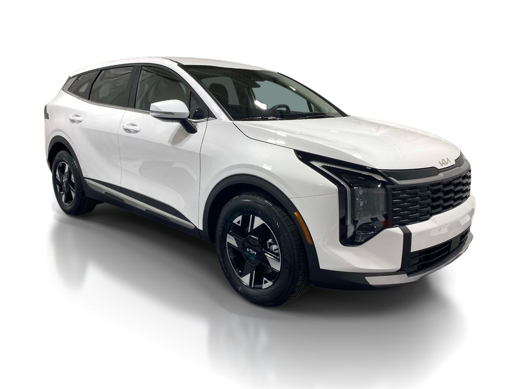 2026 Kia Sportage LX - Glacial White Pearl exterior view 5