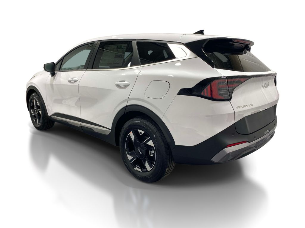 2026 Kia Sportage LX - Glacial White Pearl exterior view 2